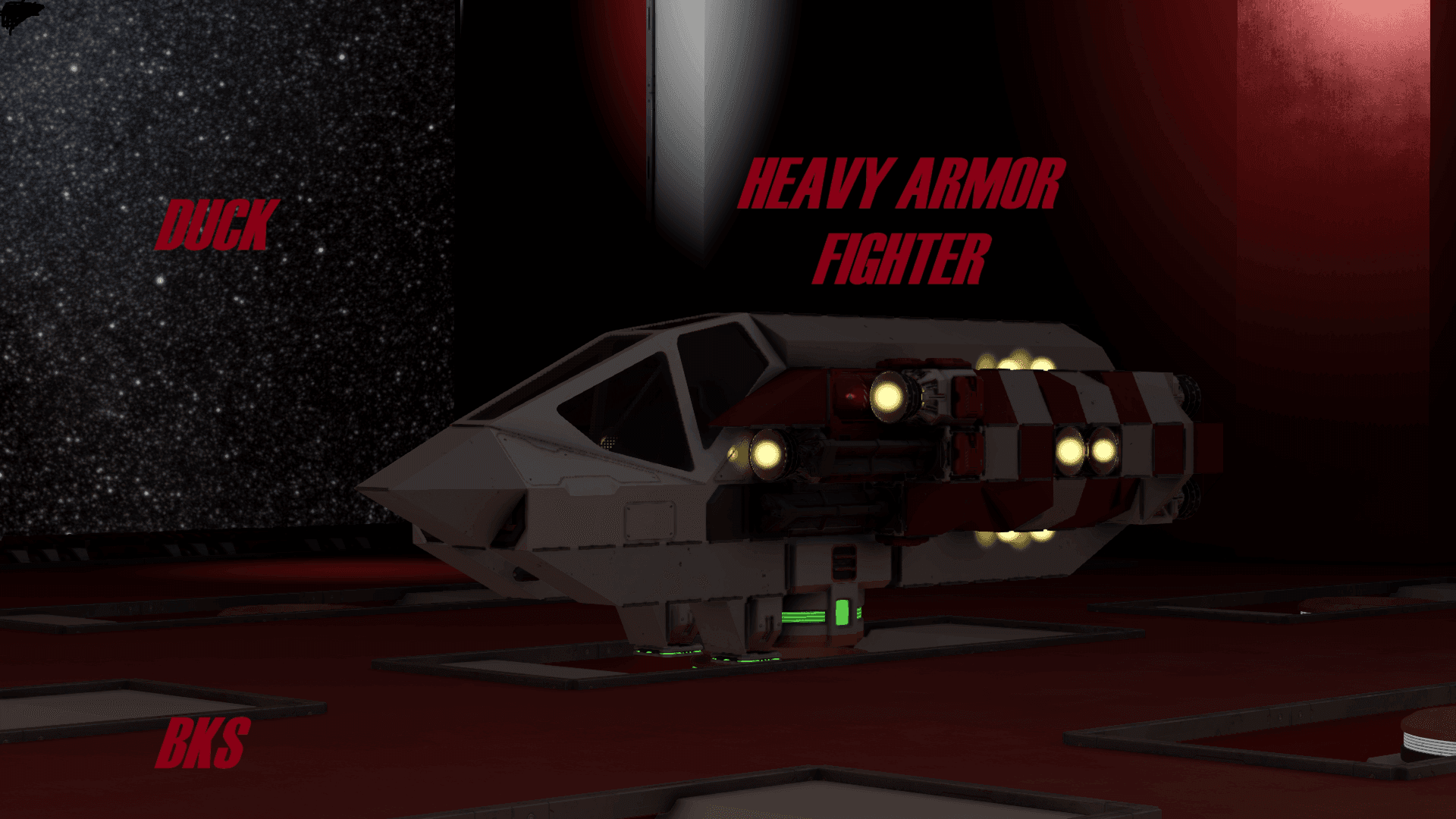 BKS  Duck Fighter — Space Engineers Workshop preview