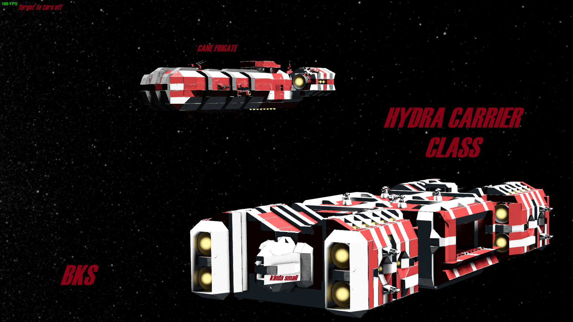 BKS Hydra Carrier — Space Engineers Workshop preview
