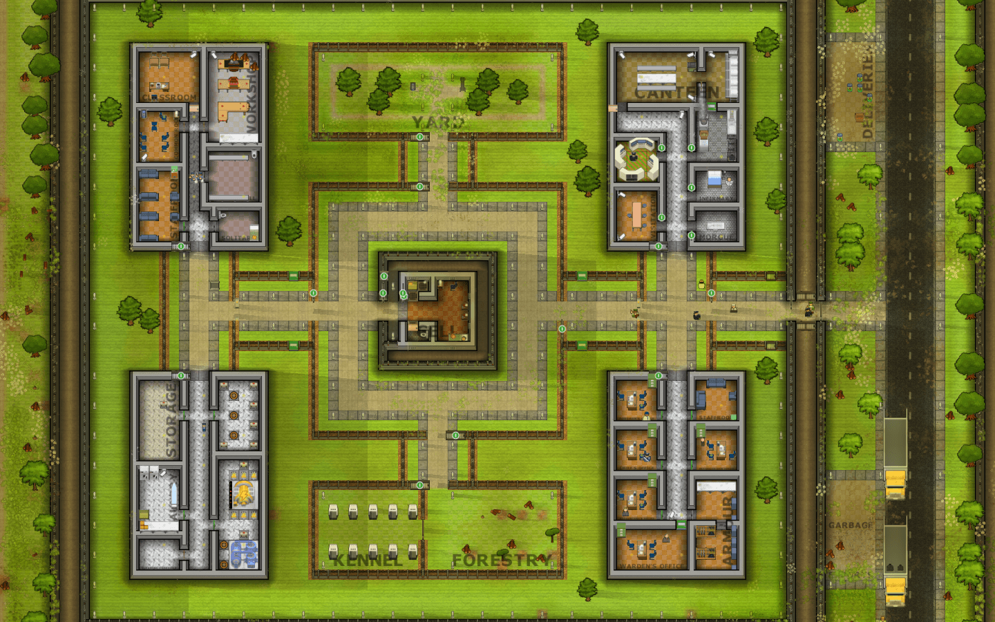 The One Man Show — Prison Architect Steam Workshop preview image