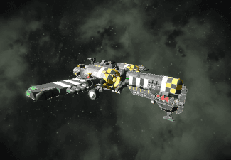 Hawk OLD WAR — Space Engineers Workshop preview