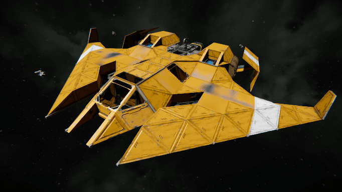 Trade Runner Wreck Restored — Space Engineers Workshop preview