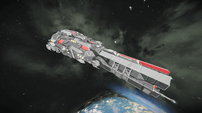 Tigris-Class Corvette — Space Engineers Workshop preview