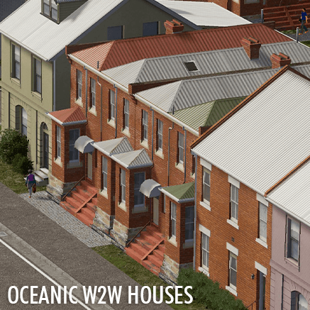 W2W Oceanic House (no fence) — Cities: Skylines Steam Workshop preview image