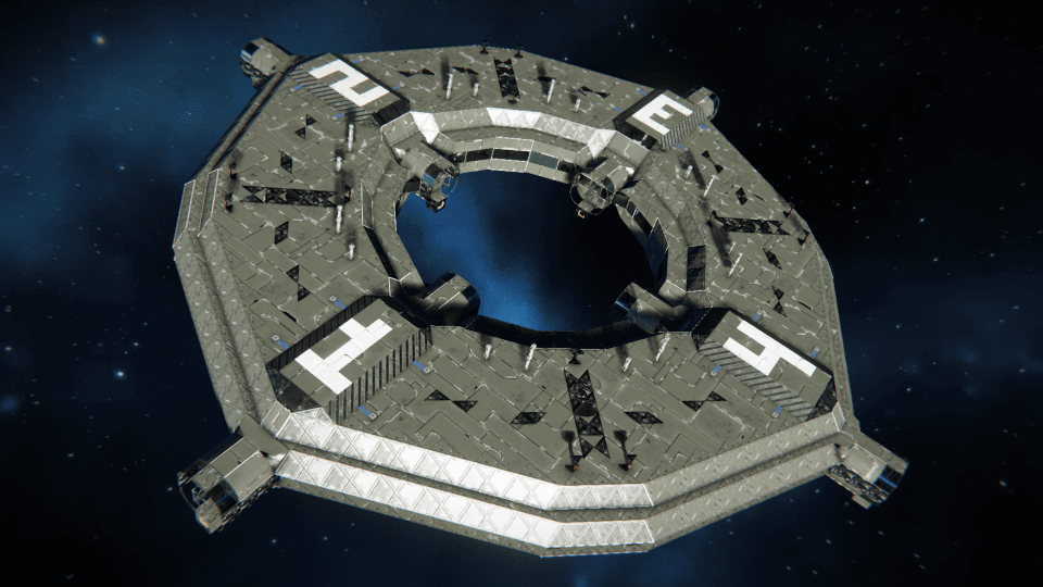 EOTS Habitation SM — Space Engineers Steam Workshop preview image