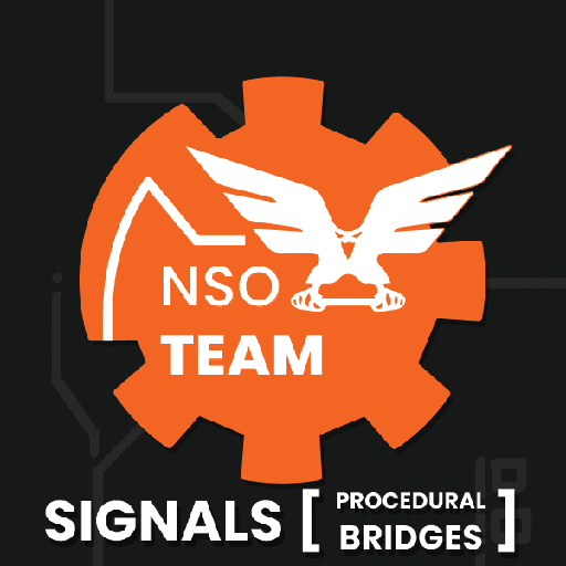Leopard's Railroad Signals - Procedural Bridge — Stormworks: Build and Rescue Steam Workshop preview image