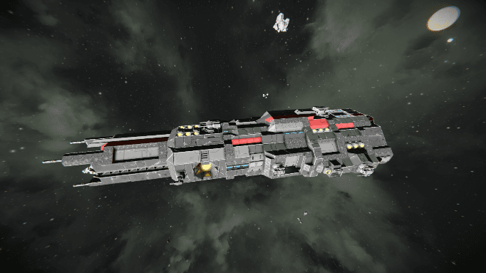 Cinquedea-Class Destroyer (REVISED) — Space Engineers Workshop preview