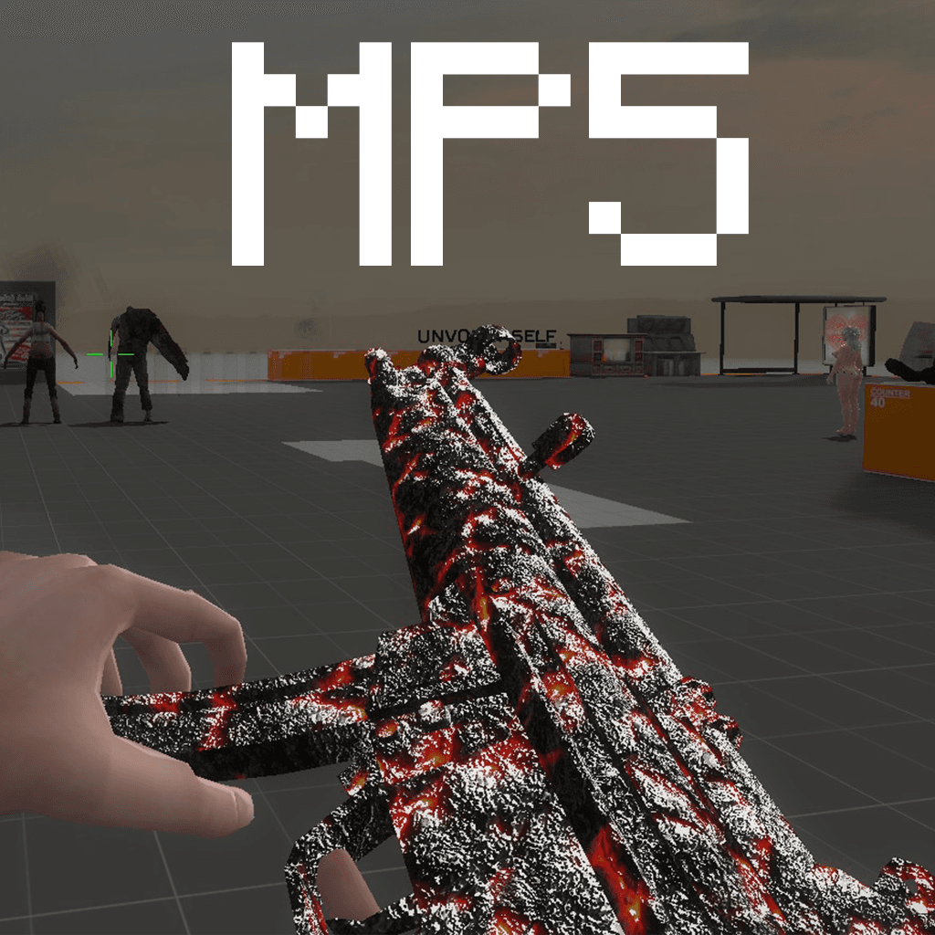 MP5 volcanic lava skin
 — Left 4 Dead 2 Steam Workshop preview image