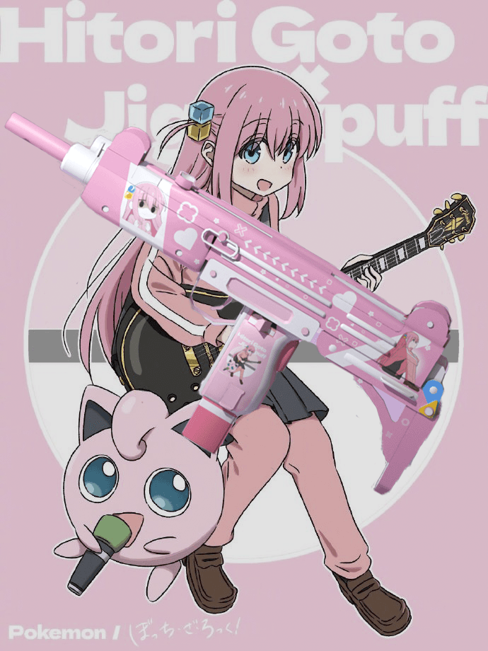 【Bocchi The Rock】孤独摇滚-后藤一里官模uzi(Bocchi uzi) | 波奇 — Left 4 Dead 2 Workshop preview