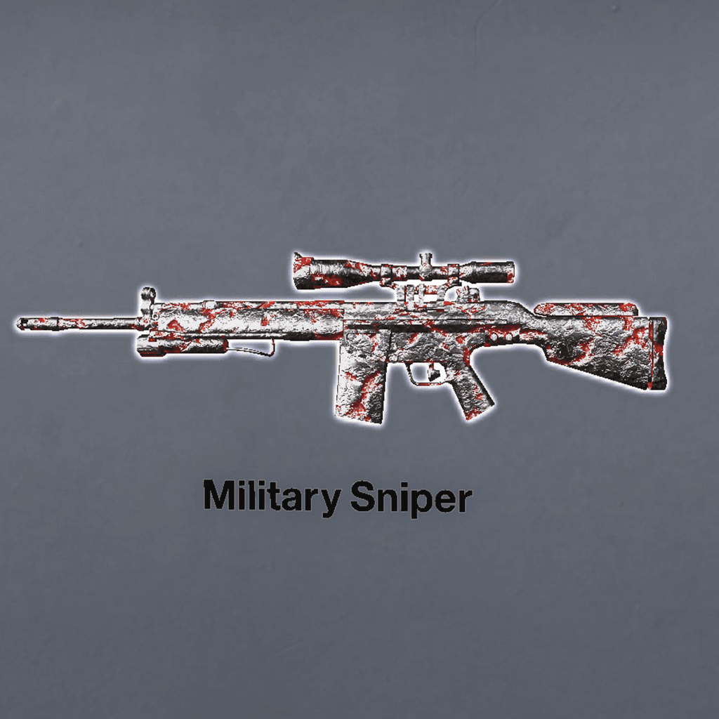 MilitarySniper volcanic skin 
 — Left 4 Dead 2 Steam Workshop preview image