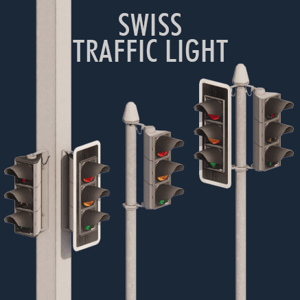 Swiss Traffic Light Pack — Cities: Skylines Steam Workshop preview image