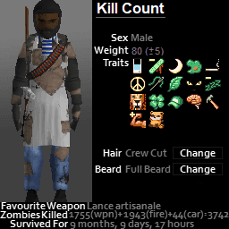 KillCount — Project Zomboid Workshop preview