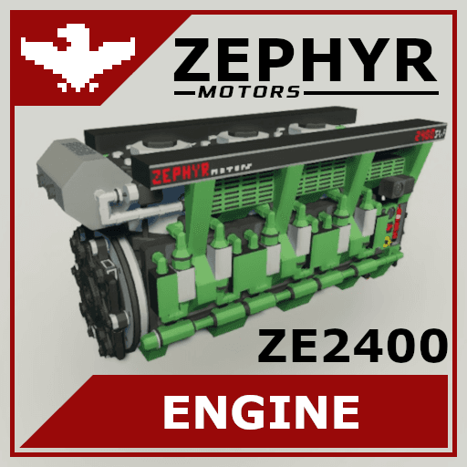 Zephyr ZE2400 Marine Engine — Stormworks: Build and Rescue Steam Workshop preview image