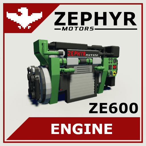 Zephyr ZE600 Marine Engine — Stormworks: Build and Rescue Workshop preview