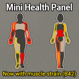 Mini Health Panel — Project Zomboid Workshop preview