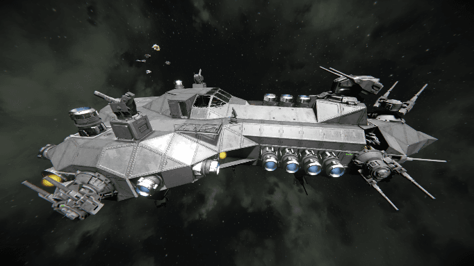 dub - Lanhog Class - Heavy Corvette — Space Engineers Workshop preview