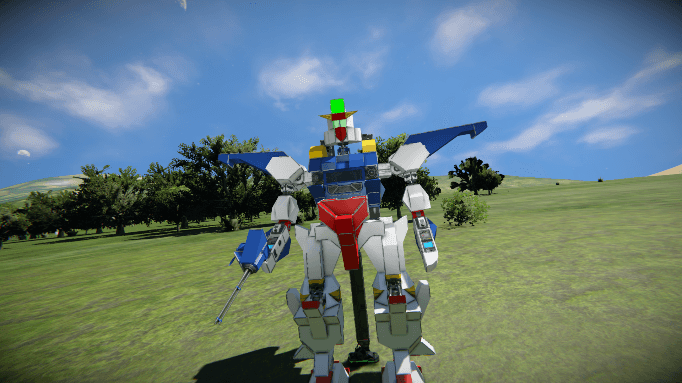 TMA-142 Expirimental Mobile Suit — Space Engineers Workshop preview