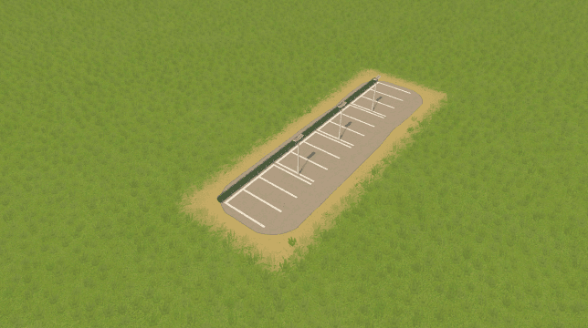 1_4 LeftParkingLot — Cities: Skylines Steam Workshop preview image
