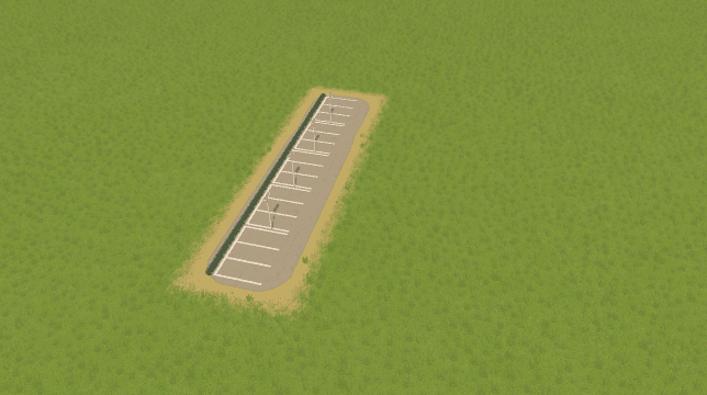 1_5 LeftParkingLot — Cities: Skylines Steam Workshop preview image