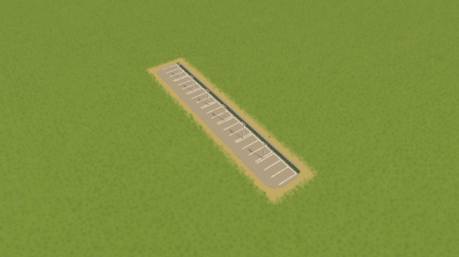 1_7 RightParkingLot — Cities: Skylines Steam Workshop preview image