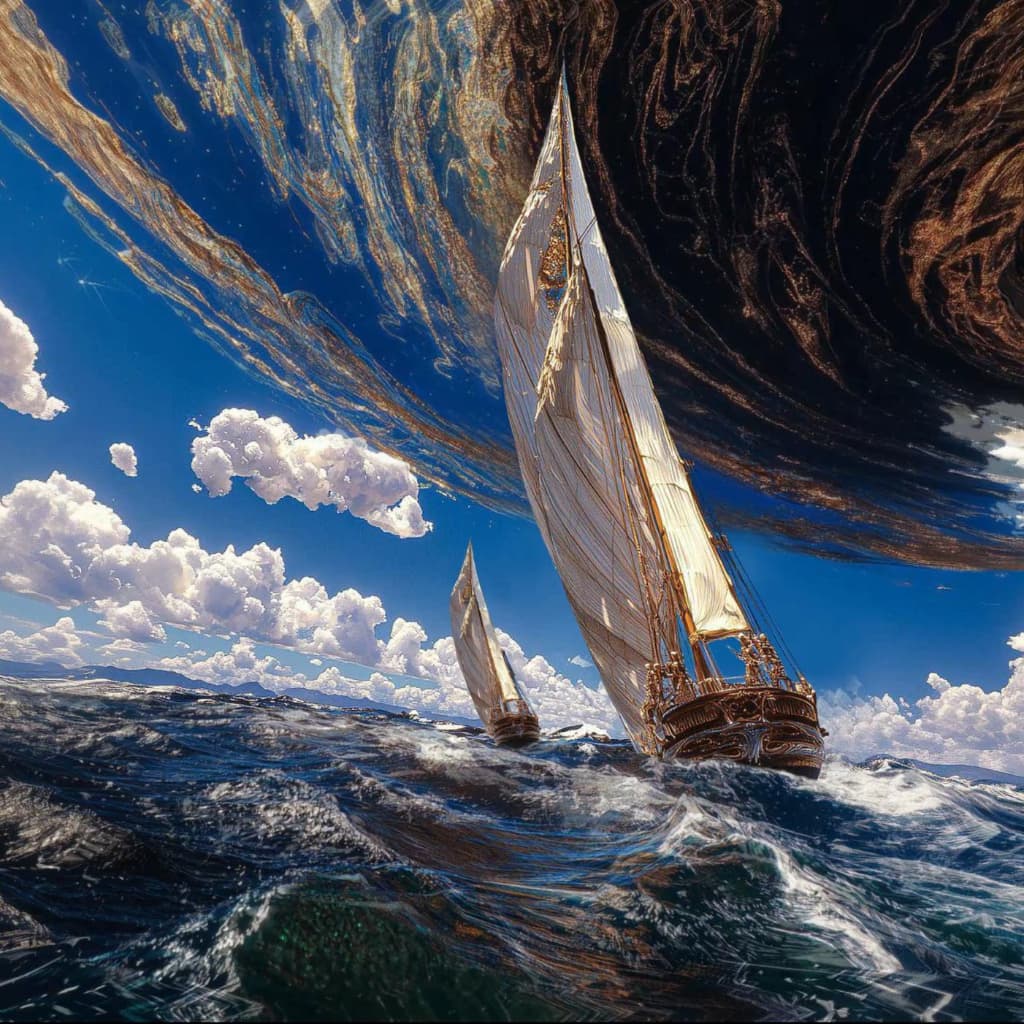 Sea and Ship and Sky — Wallpaper Engine Steam Workshop preview image