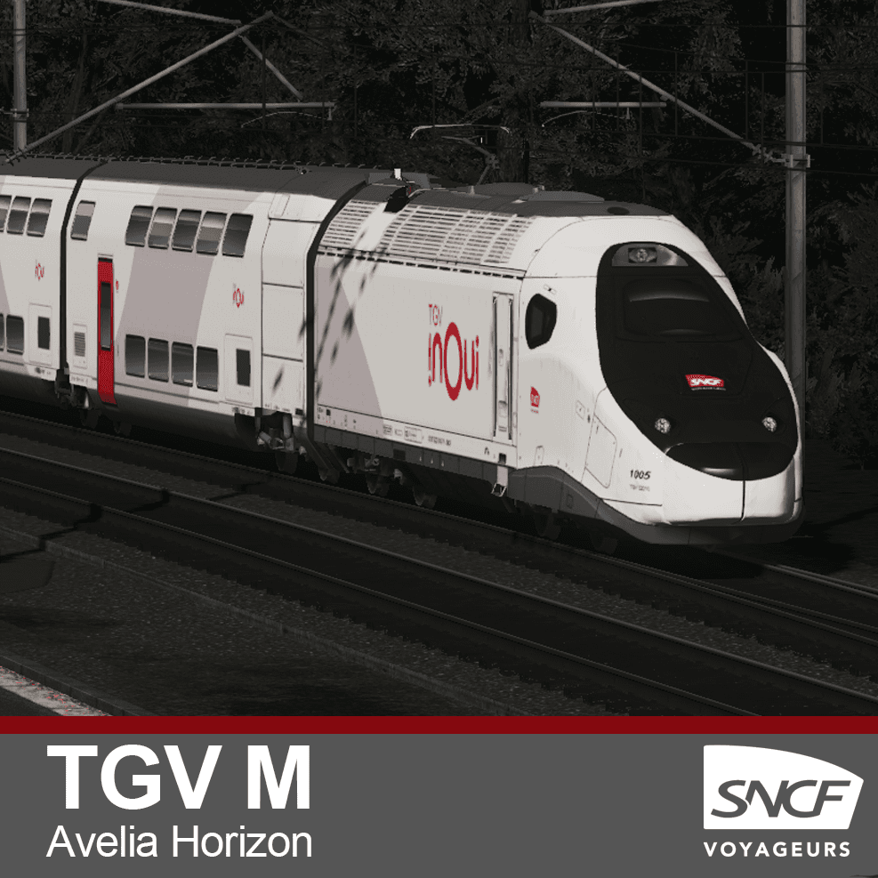 TGVM Avelia Horizon — Cities: Skylines Workshop preview