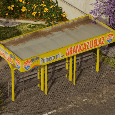 Bus Stop Prop x2 — Cities: Skylines Steam Workshop preview image