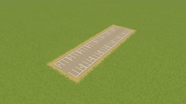2x8 ParkingLot — Cities: Skylines Workshop preview