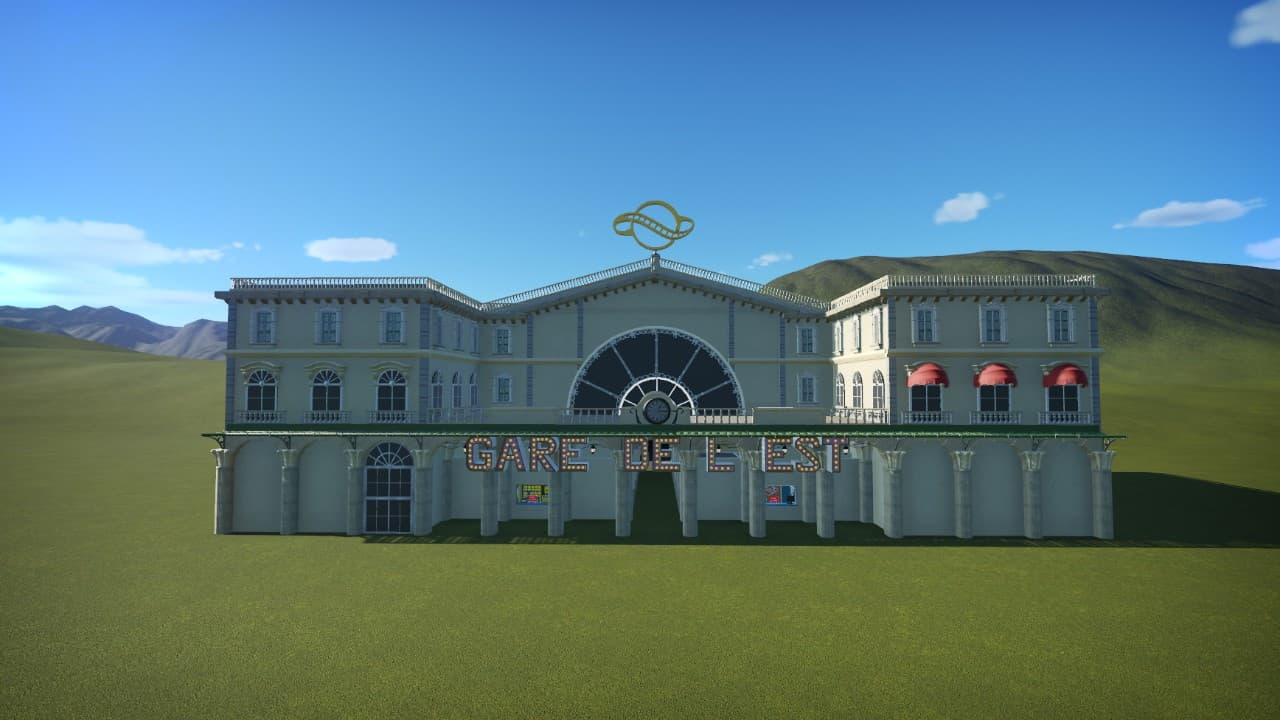 Gare de l' Est — Planet Coaster Workshop preview