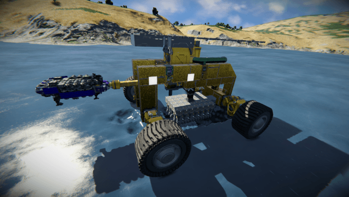 Mega hielera — Space Engineers Workshop preview