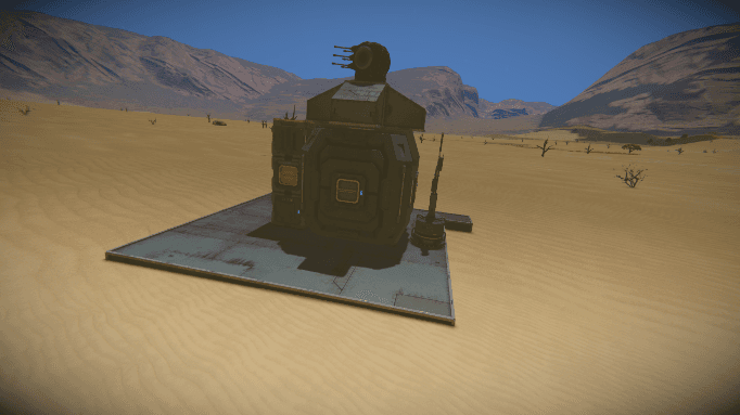 CUSTOM TURRET — Space Engineers Steam Workshop preview image