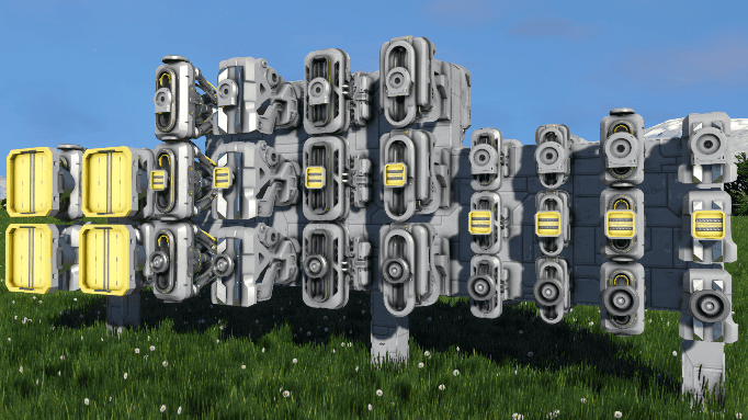 Rotor/Hinge Suspension Small Bundle — Space Engineers Steam Workshop preview image