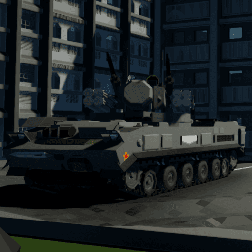 2S6M/2K22M "Tunguska" Urban Version — Stormworks: Build and Rescue Workshop preview