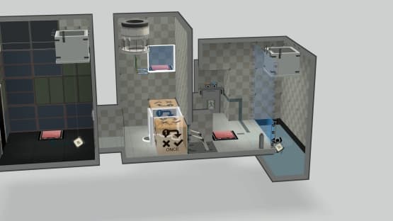 wheatley testing with robots — Portal 2 Steam Workshop preview image