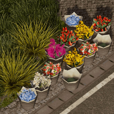 Simple Flower Pots — Cities: Skylines Steam Workshop preview image