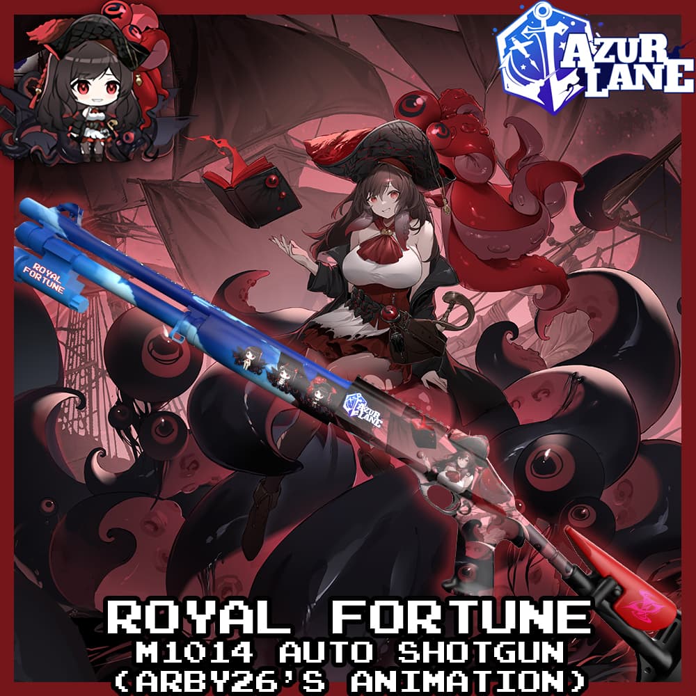 Royal Fortune (Azur Lane) - M1014 Improved / HQ Model (Arby26's animation) — Left 4 Dead 2 Steam Workshop preview image