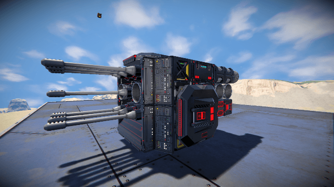 Autocanon drone M 08 — Space Engineers Workshop preview