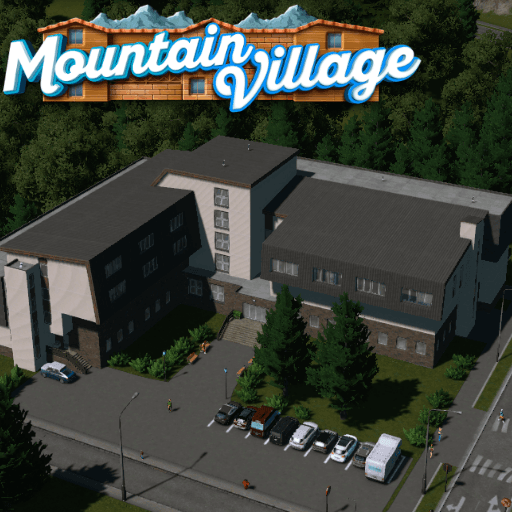 + two hotels (Mountain Village) — Cities: Skylines Steam Workshop preview image