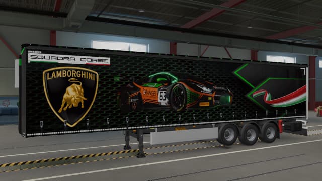 Skin Lamborghini Squadra Corse — Euro Truck Simulator 2 Steam Workshop preview image