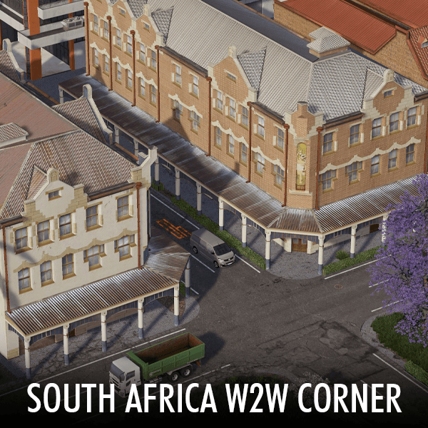 South Africa Wall to Wall Corner — Cities: Skylines Steam Workshop preview image