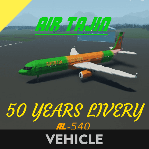 Air Tajin 50 Years AL-540 Livery — Stormworks: Build and Rescue Steam Workshop preview image