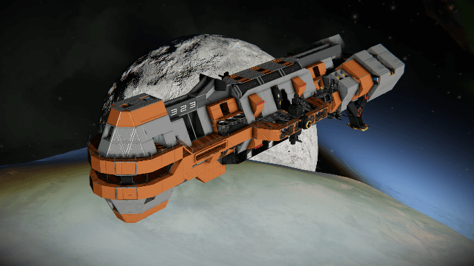 TItanmax-323 All-Enviroment Freighter — Space Engineers Steam Workshop preview image
