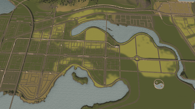 德伍什山市（路网) — Cities: Skylines Workshop preview