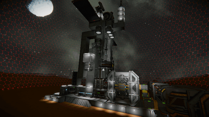 Mega Drill Outpost — Space Engineers Workshop preview