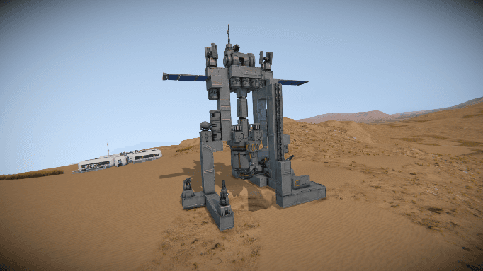 Mega Drill Outpost (FixedUpdated) — Space Engineers Workshop preview