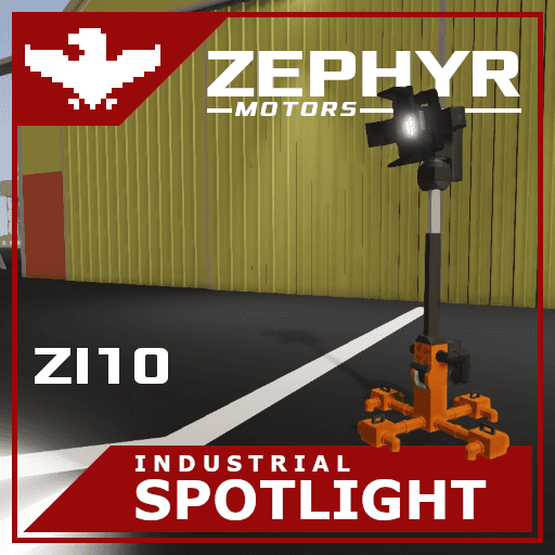 Zephyr ZI10 Industrial Spotlight — Stormworks: Build and Rescue Workshop preview