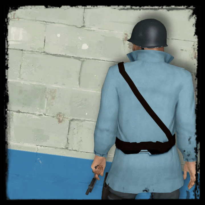 Left 4 Dead styled soldier over Bill (BLU)
 — Left 4 Dead 2 Steam Workshop preview image
