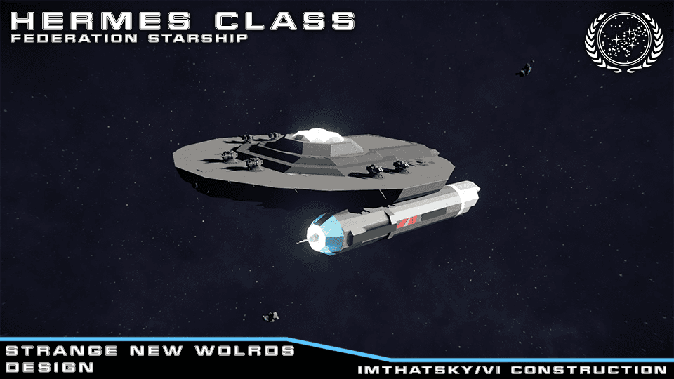 [SNW] Hermes Class — Space Engineers Steam Workshop preview image