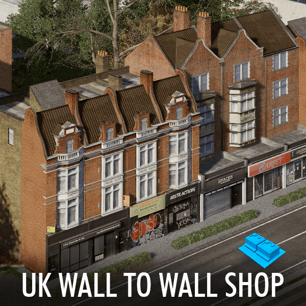 UK Wall to Wall Shop — Cities: Skylines Steam Workshop preview image