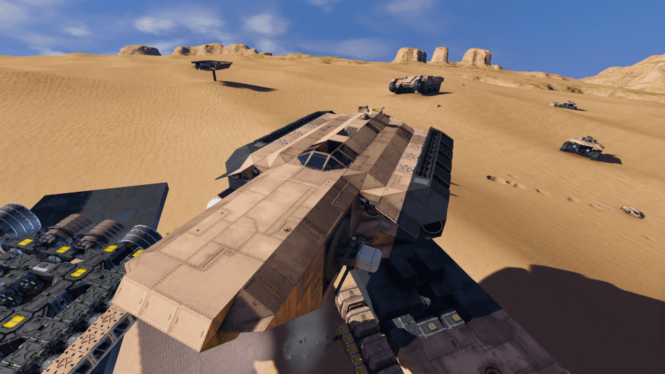 [GVK9] Light Corvette MKI-G — Space Engineers Steam Workshop preview image