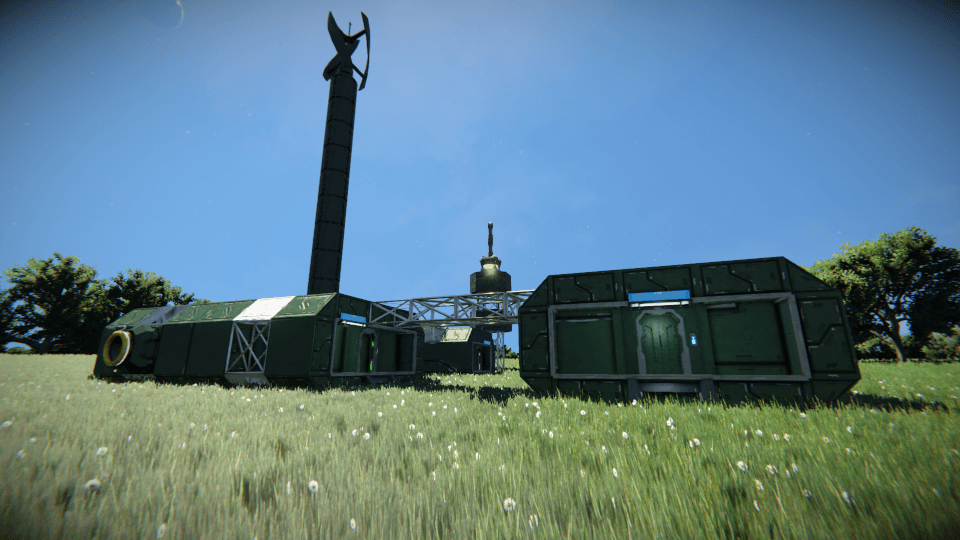 地球地面站 — Space Engineers Workshop preview